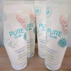 💥Lot Of 4💥 Gillette Venus PURE Shaving Cream Deep Sea Minerals 6 oz / 177mL